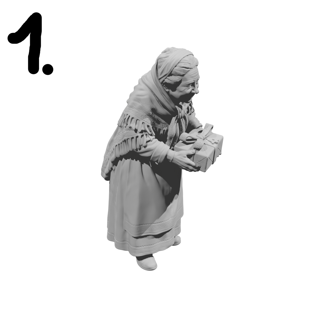 DG112 Winter Scene-Gift bearers