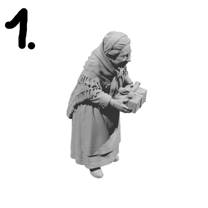 DG112 Winter Scene-Gift bearers