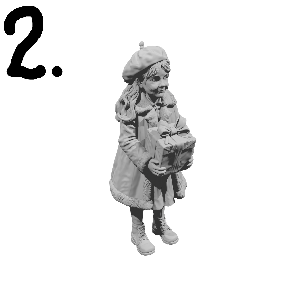 DG112 Winter Scene-Gift bearers