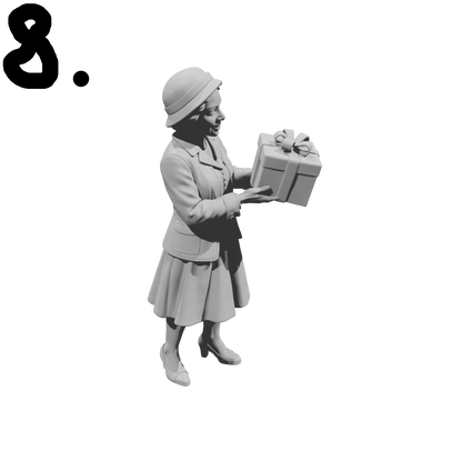 DG112 Winter Scene-Gift bearers