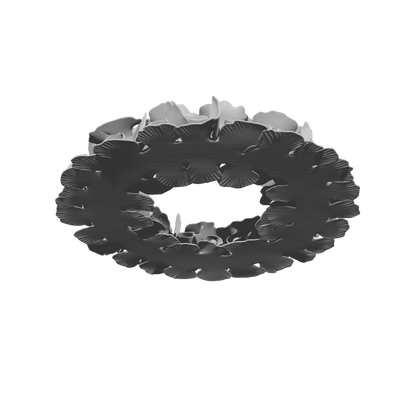 DG117 Poppy  wreath WW2 x5