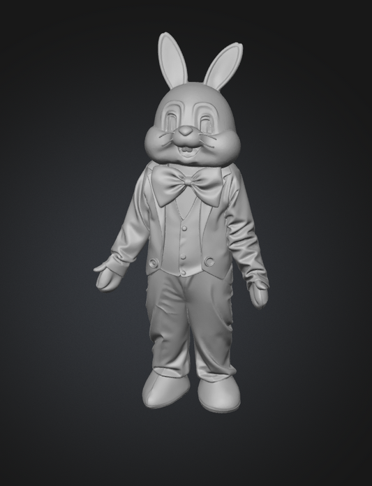 DG008 Easter bunny mascot