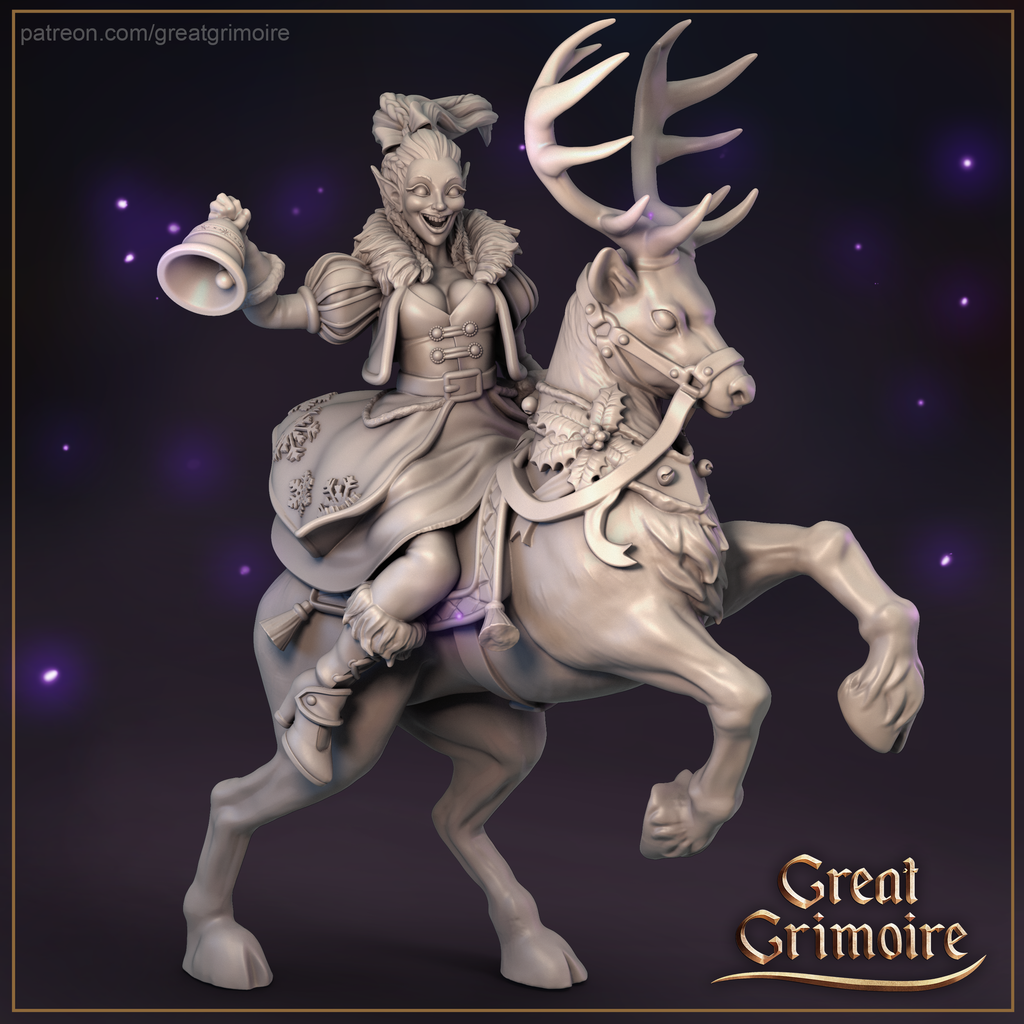 MM1317 Christmas Sleigh Scene