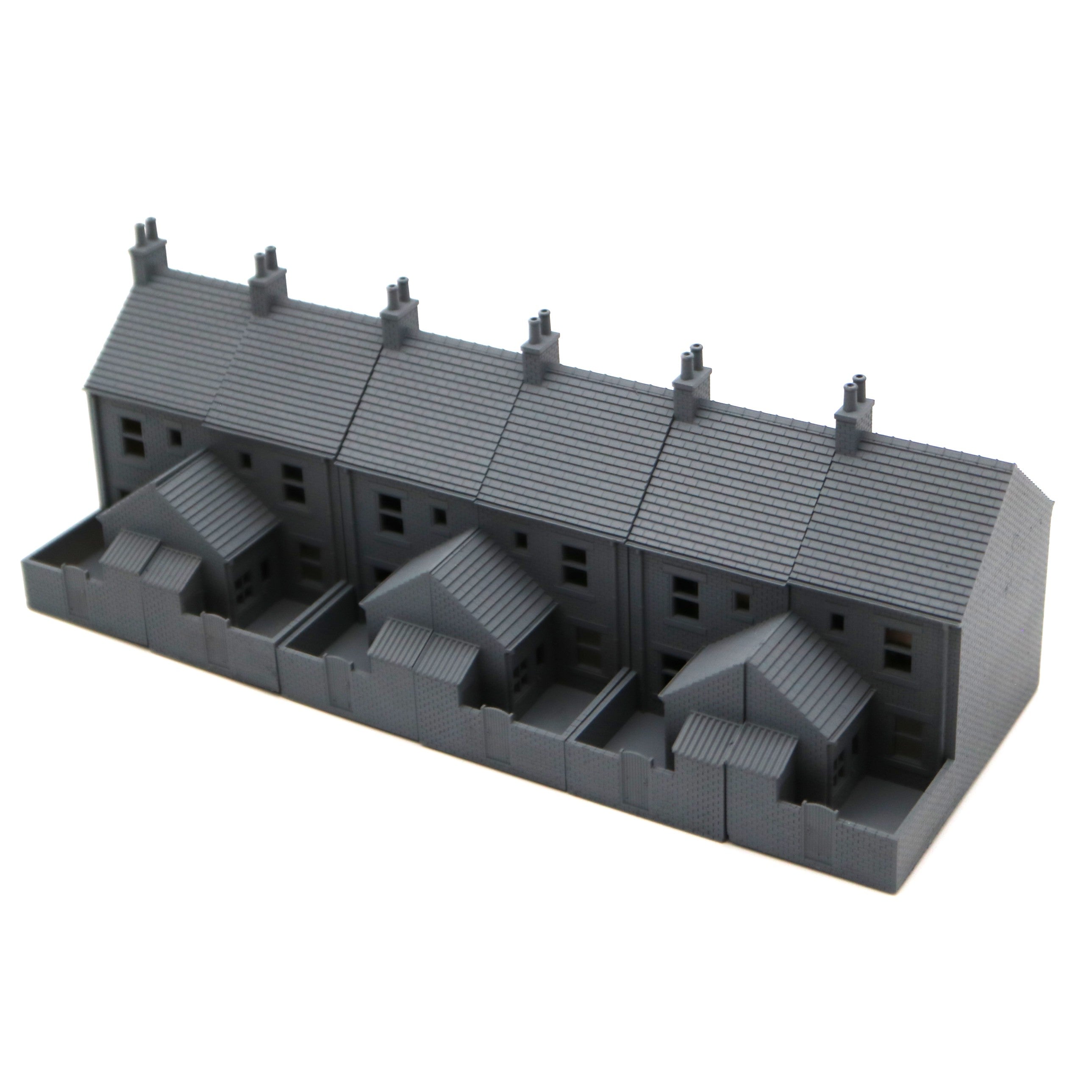 FC004A – 6x Terrace House Pack OO Scale