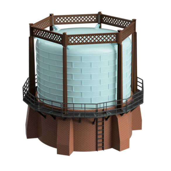 FM506B – Gas Works Gas Holder OO/HO Scale