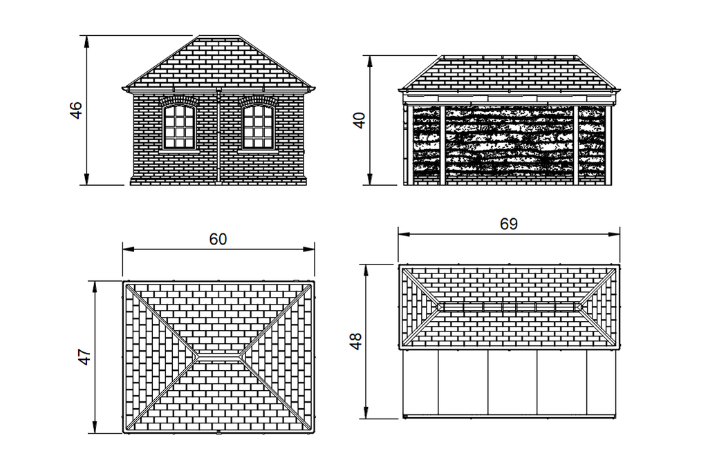 FM811A – LNER Tram Station OO/HO Scale