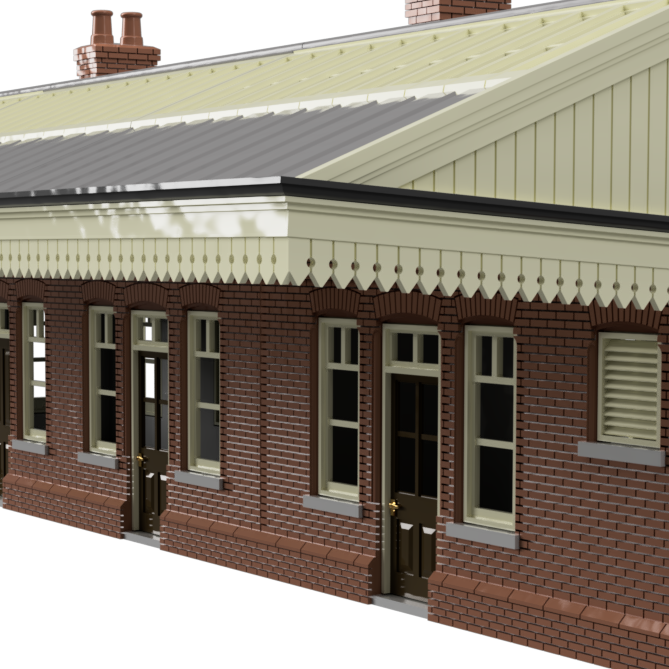 FM813A – GWR Lambourn Station OO/HO Scale