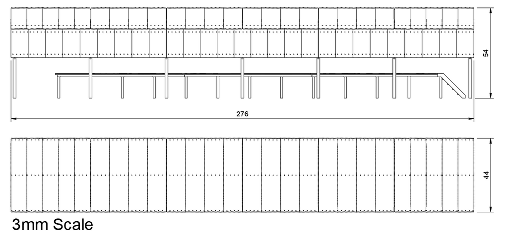 GM813G – GWR Carriage Shed TT120/3mm Scale