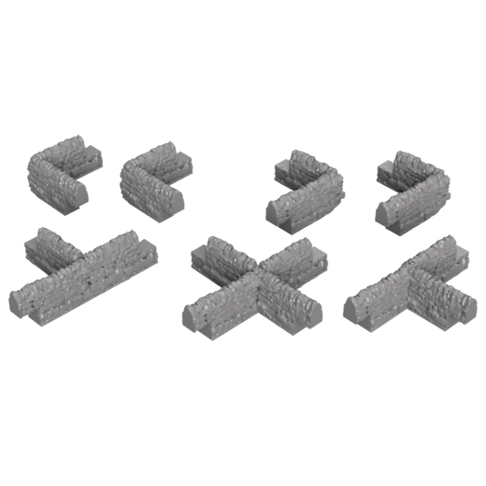 FO303B – Stone Wall Corners OO/HO Scale