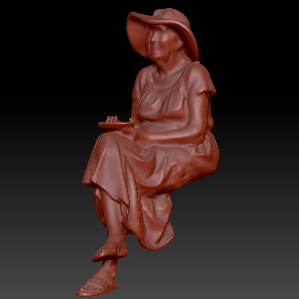 DSP283 Female Sitting