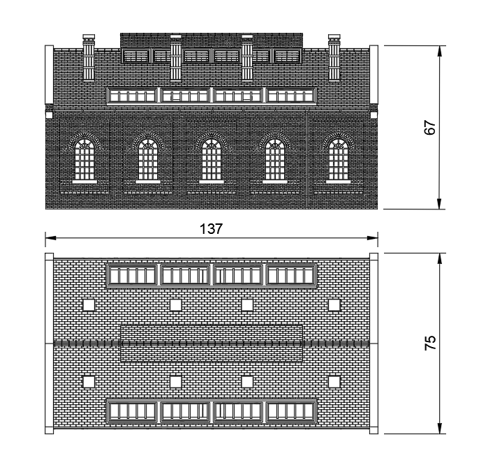 HM806B – LNER Engine Shed N Scale