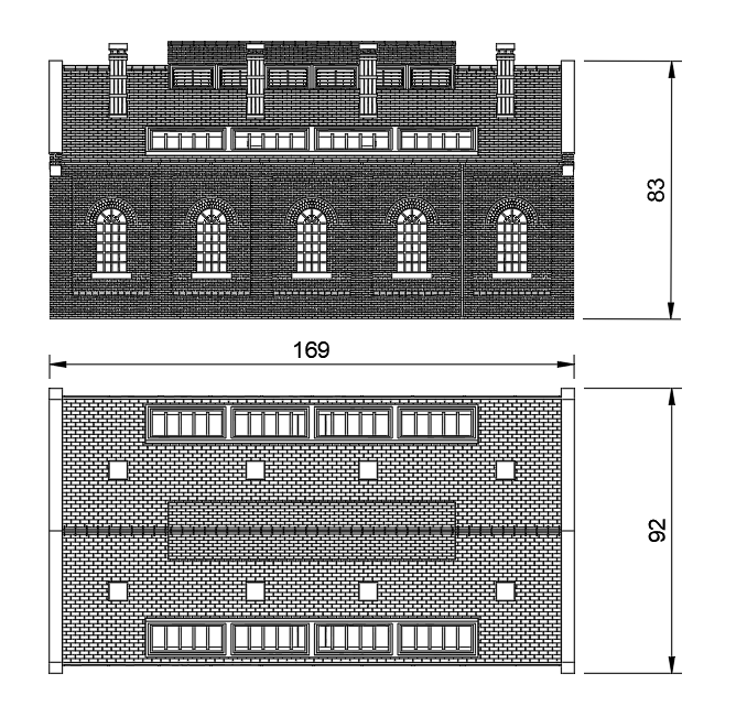 GM806B – LNER Engine Shed TT120/3mm Scale
