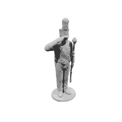 MM2229 HS Marching Band Member-1 Saluting Drum Major