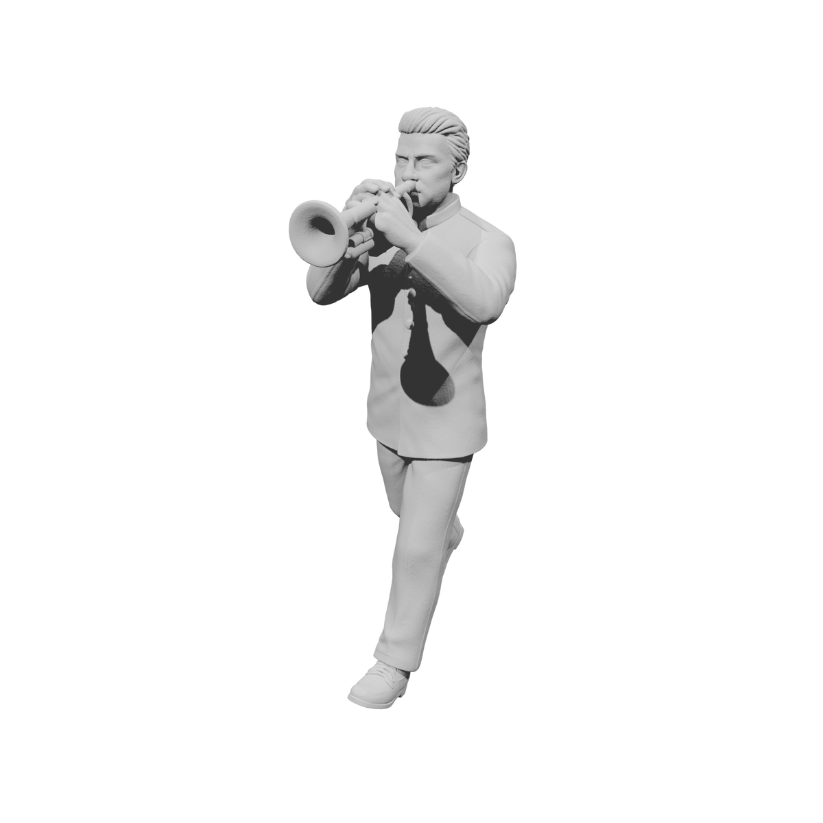 MM2239 HS Marching Band Member-11 Walking Trumpeter