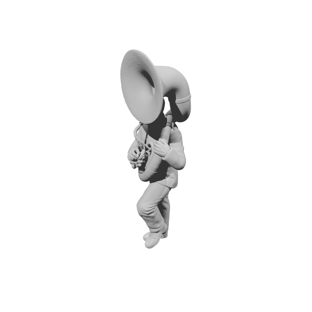 MM2242 HS Marching Band Member-14 Walking Sousaphone