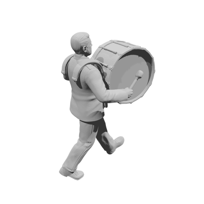 MM2243 HS Marching Band Member-15 Walking Bass Drummer