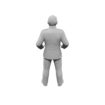 MM2246 HS Marching Band Member-18 Standing Timpanist