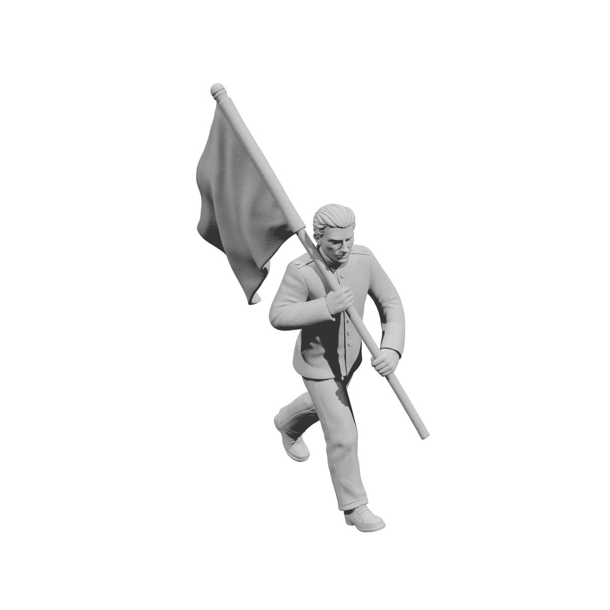 MM2248 HS Marching Band Member-23 Walking Standard Bearer