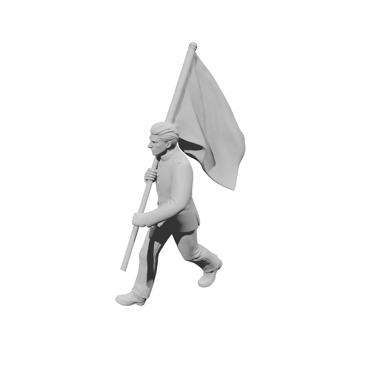 MM2248 HS Marching Band Member-23 Walking Standard Bearer