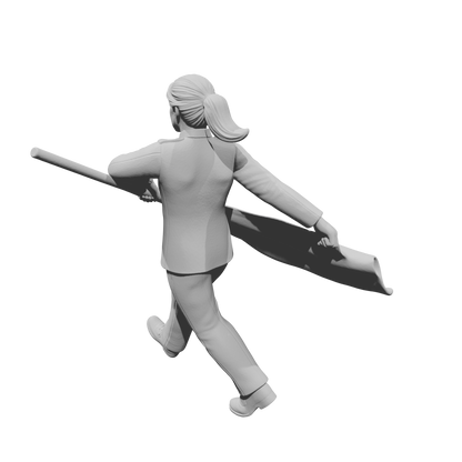 MM2249 HS Marching Band Member-24 Female Standard Bearer