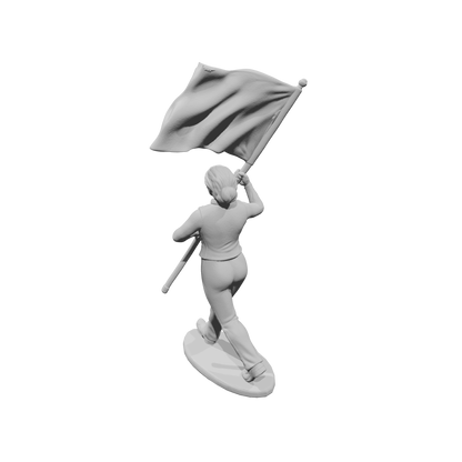 MM2251 HS Marching Band Member-27 Walking Female Color Guard
