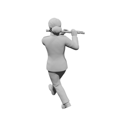 MM2236 HS Marching Band Member-8 Female Flutist