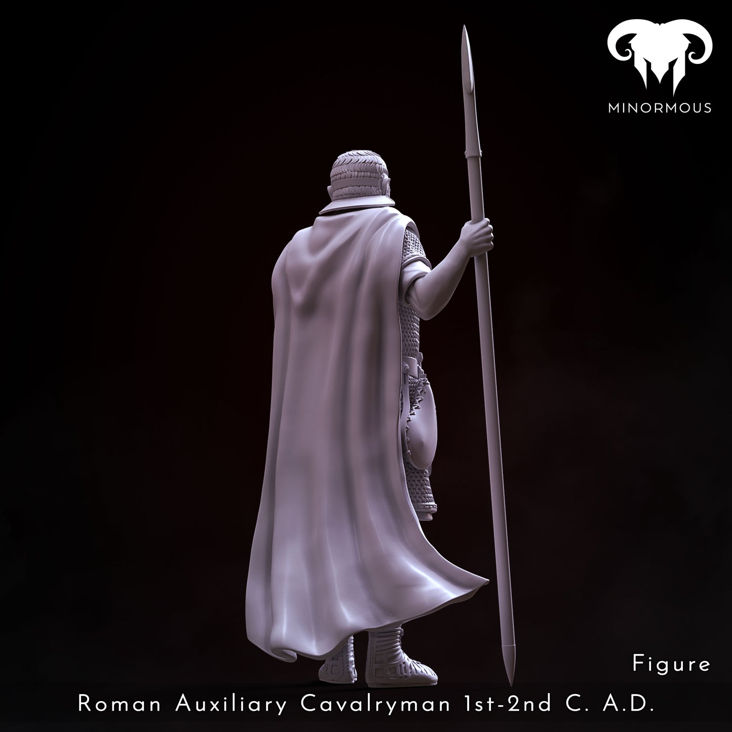 MIN103 Roman Auxiliary Cavalryman 1st-2nd C. A.D. Auxilia Equestrians!