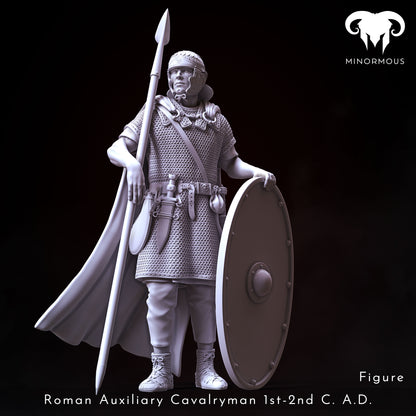 MIN104 Roman Auxiliary Cavalryman 1st-2nd C. A.D. Horsemen of Antiquity!