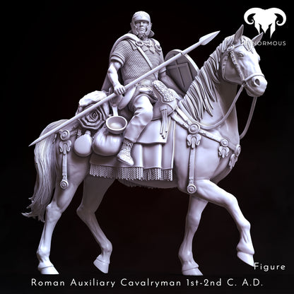 MIN105 Roman Auxiliary Cavalryman 1st-2nd C. A.D. Hooves of Honor!