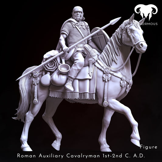 MIN105 Roman Auxiliary Cavalryman 1st-2nd C. A.D. Hooves of Honor!