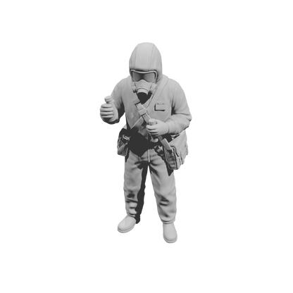 MM2189 Hazmat Materials Crew-21 Technician with Flask