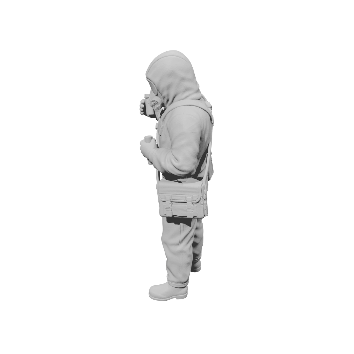 MM2189 Hazmat Materials Crew-21 Technician with Flask