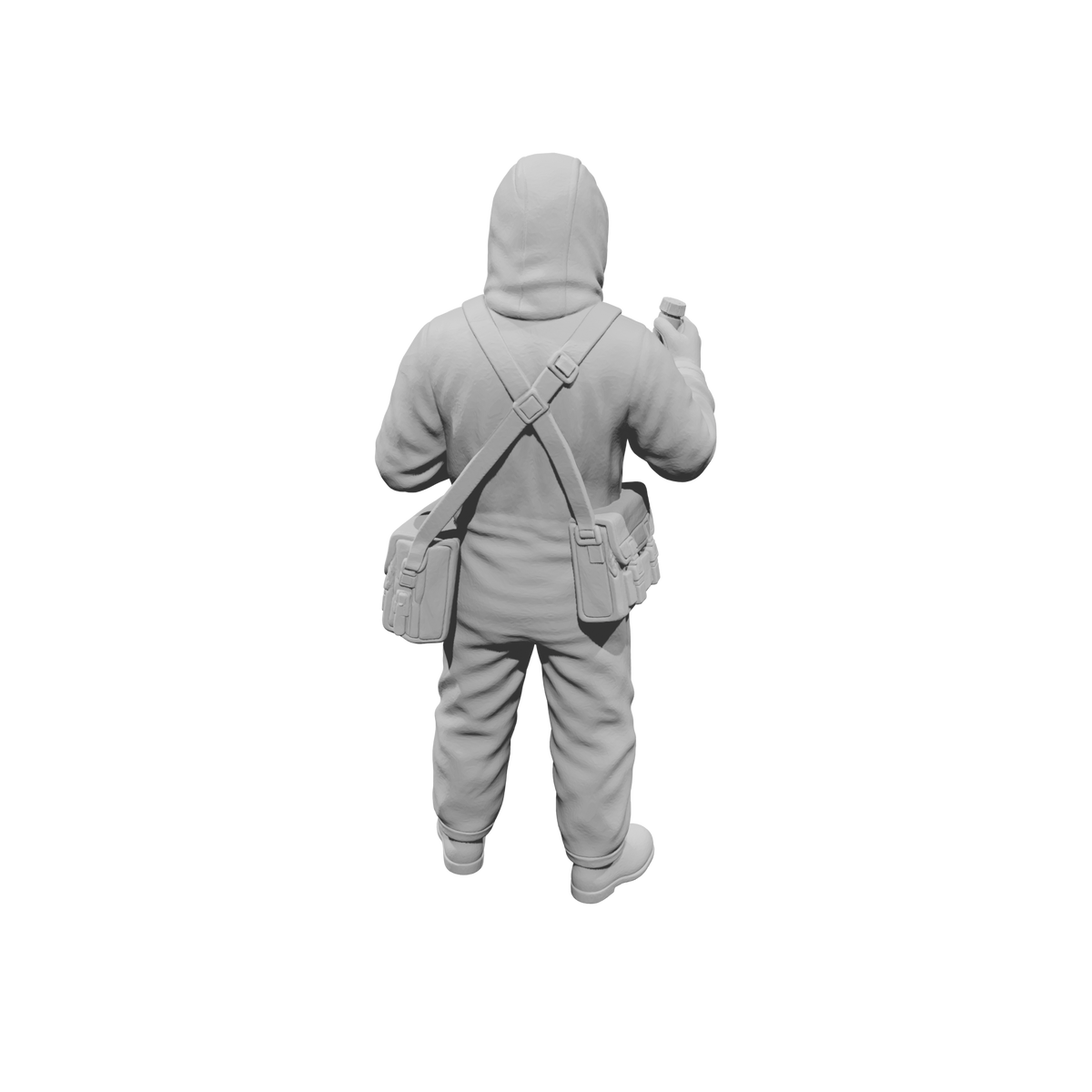 MM2189 Hazmat Materials Crew-21 Technician with Flask