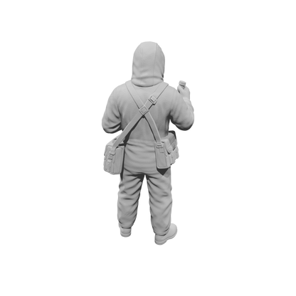 MM2189 Hazmat Materials Crew-21 Technician with Flask