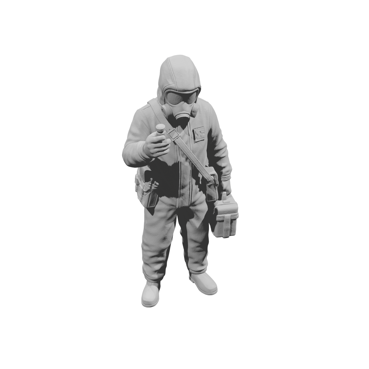 MM2191 Hazmat Materials Crew-23 Scientist with Case and Vial