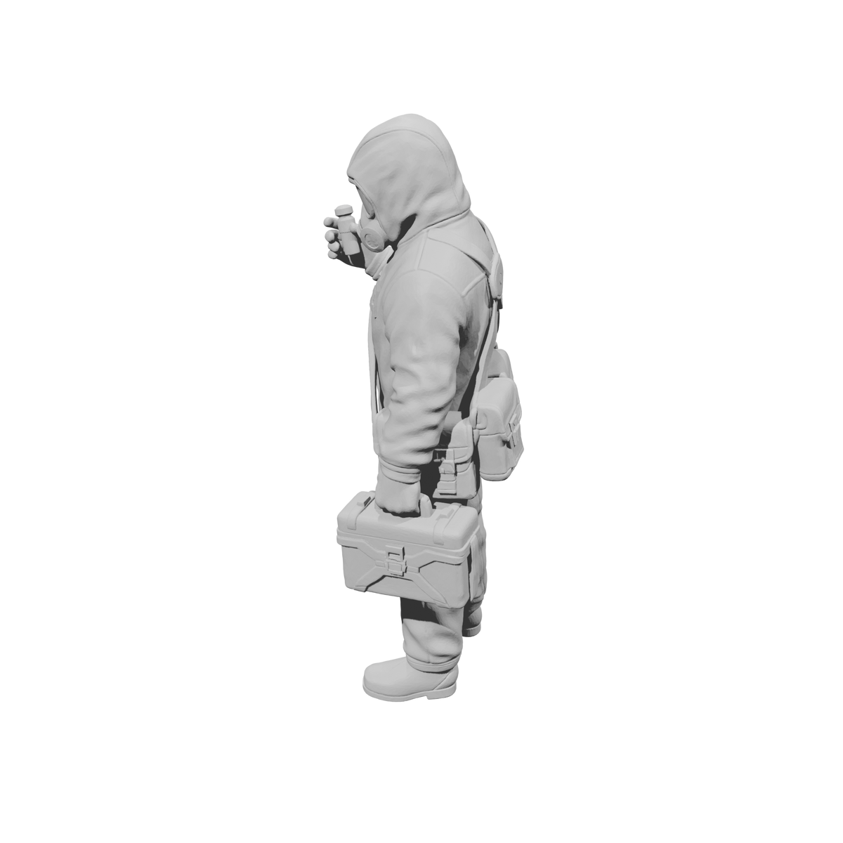 MM2191 Hazmat Materials Crew-23 Scientist with Case and Vial