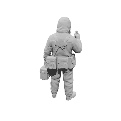 MM2191 Hazmat Materials Crew-23 Scientist with Case and Vial