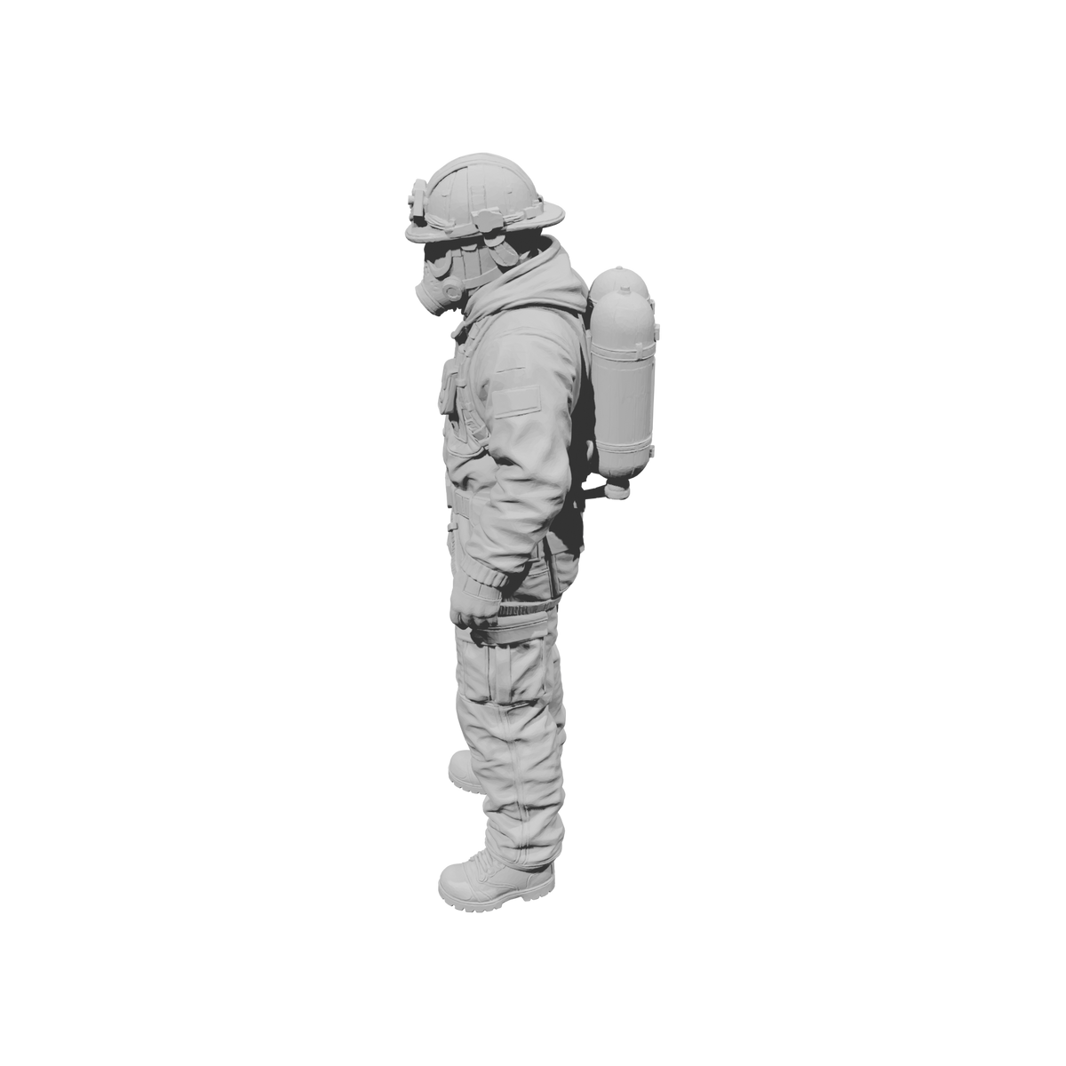 MM2194 Hazmat Materials Crew-26 Heavy Responder with Oxygen Tanks