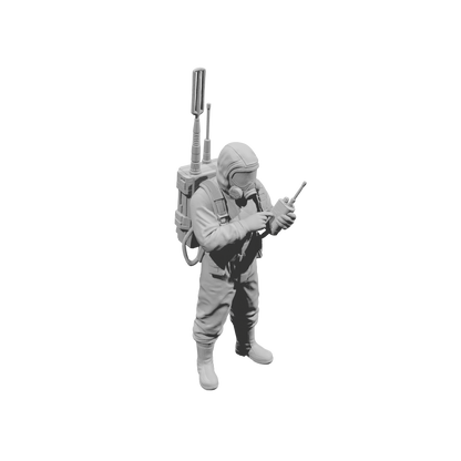 MM2173 Hazmat Materials Crew-4 Radio Operator with Backpack