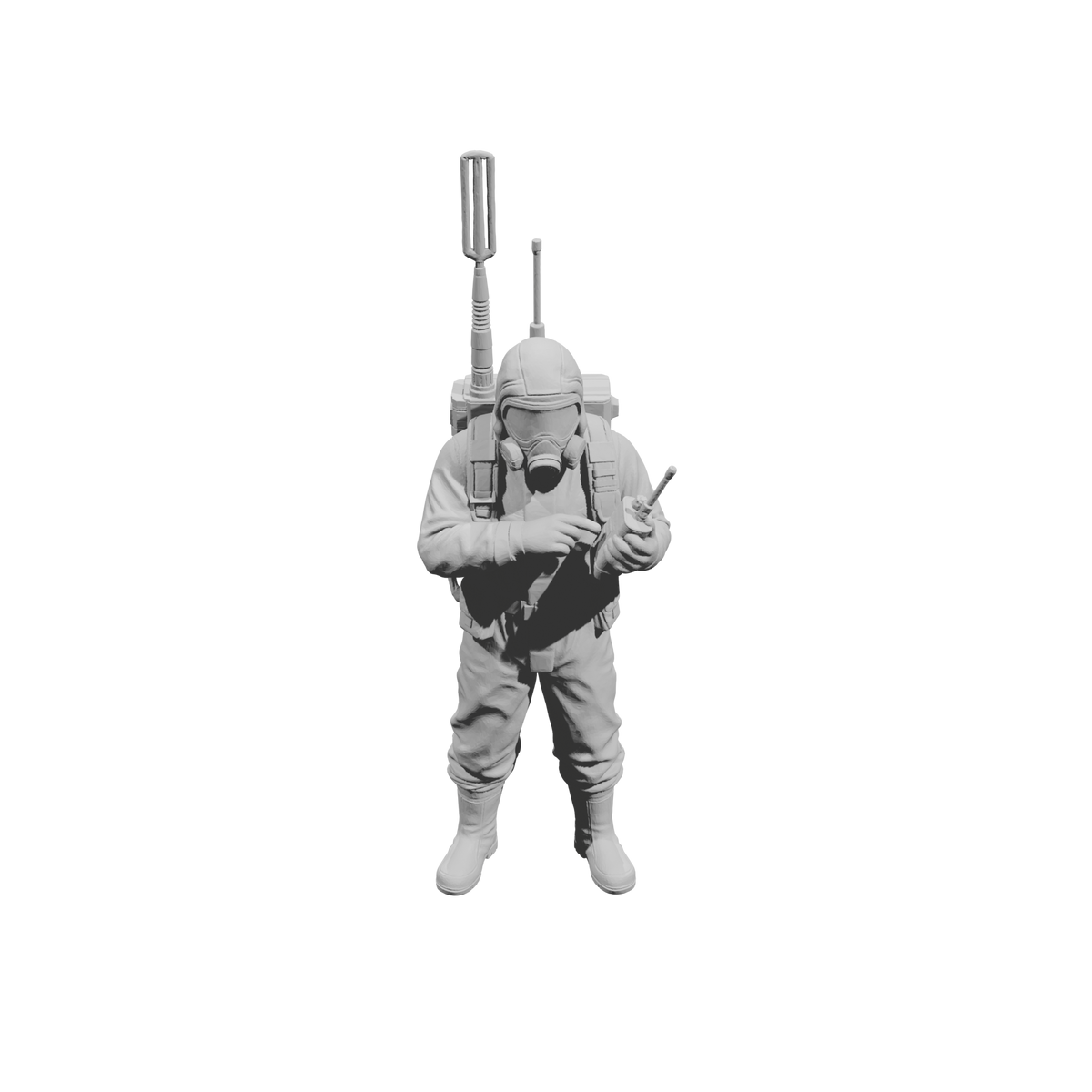 MM2173 Hazmat Materials Crew-4 Radio Operator with Backpack