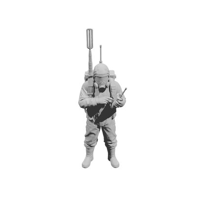 MM2173 Hazmat Materials Crew-4 Radio Operator with Backpack