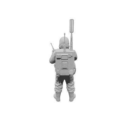 MM2173 Hazmat Materials Crew-4 Radio Operator with Backpack