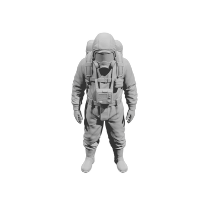 MM2174 Hazmat Materials Crew-5 Standing Figure with Chest Monitor