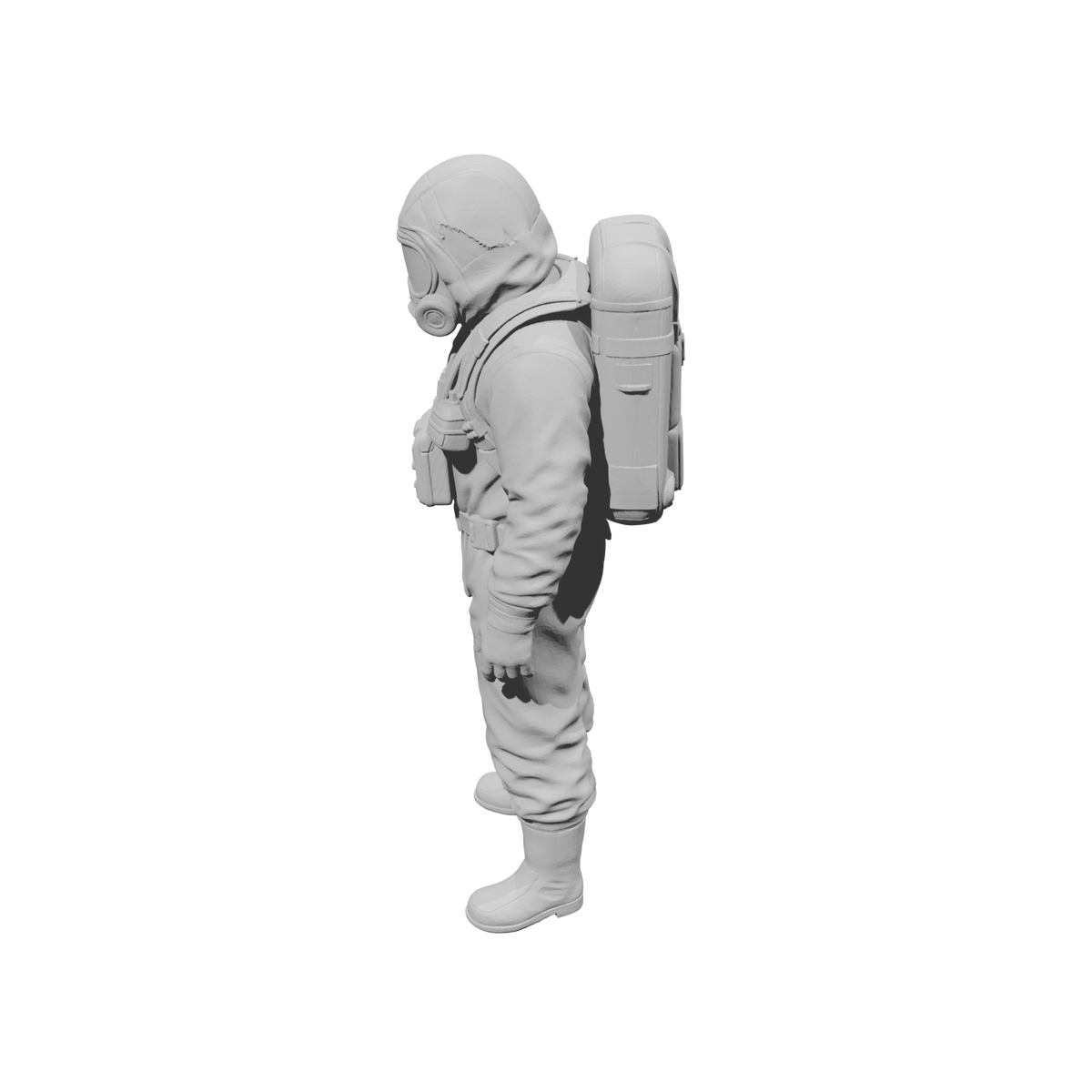 MM2174 Hazmat Materials Crew-5 Standing Figure with Chest Monitor