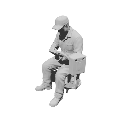 MM2207 Heavy Equipment Mechanic-11 Seated Tech with Diagnostic Console