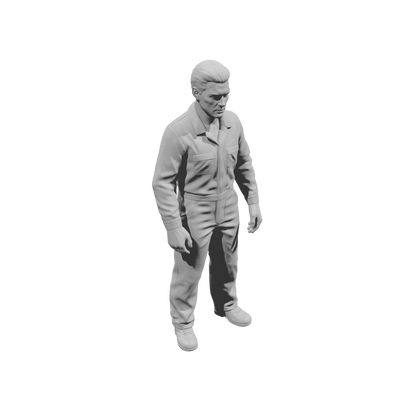 MM2211 Heavy Equipment Mechanic-15 Standing Operator in Boiler Suit