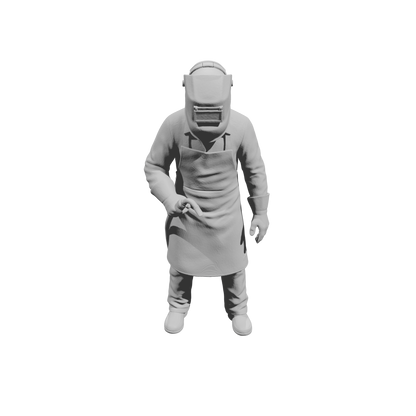 MM2212 Heavy Equipment Mechanic-16 Welder with Closed Mask