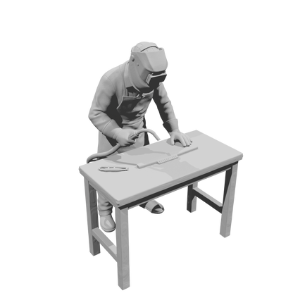 MM2215 Heavy Equipment Mechanic-19 Welder with Worktable