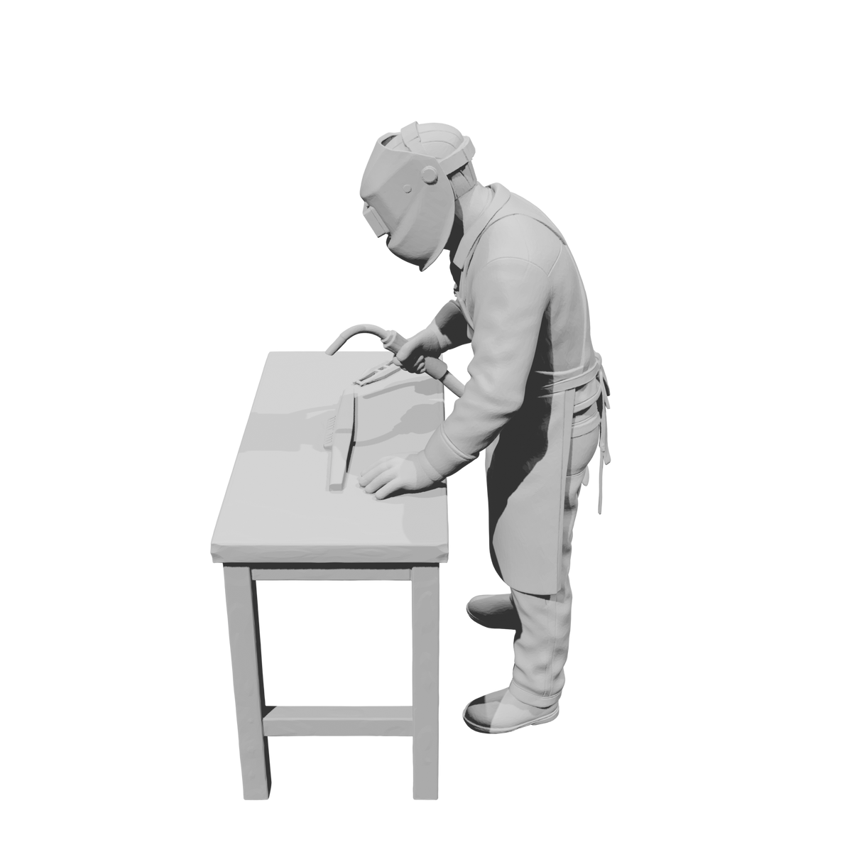MM2215 Heavy Equipment Mechanic-19 Welder with Worktable
