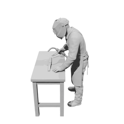 MM2215 Heavy Equipment Mechanic-19 Welder with Worktable